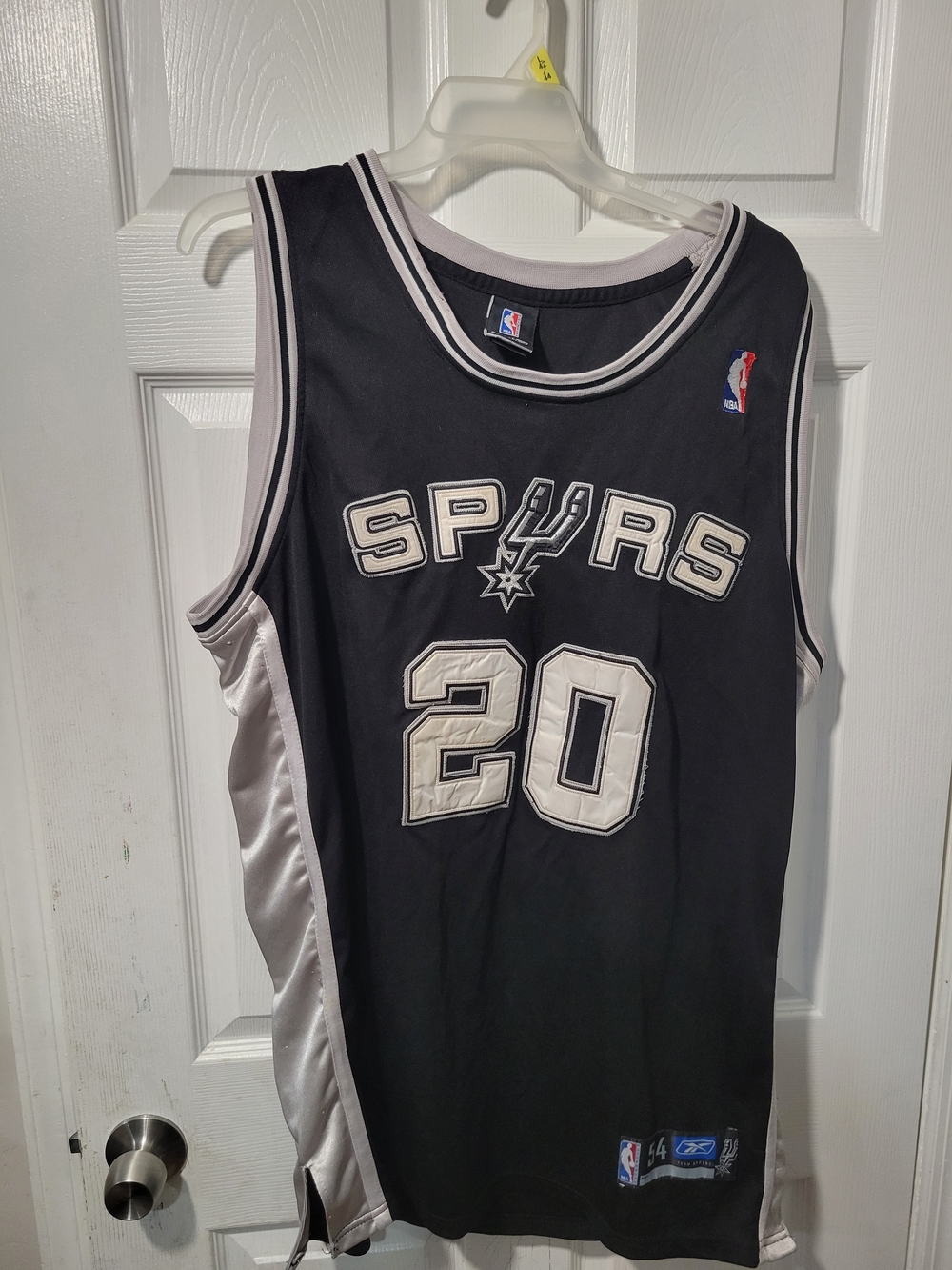 Vintage Reebok Manu Ginobili San Antonio Spurs
